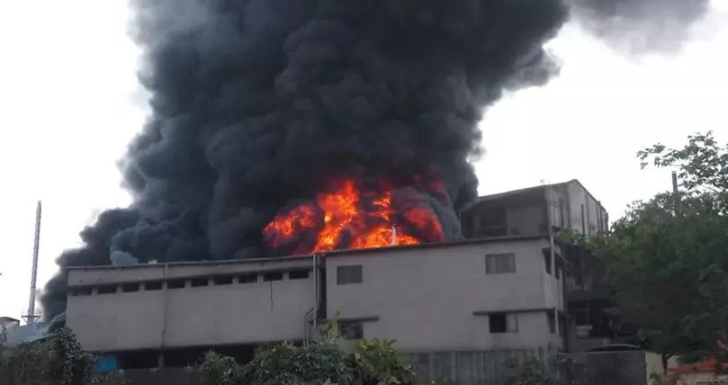 Chemical Factory In Dombivli MIDC Catches Fire