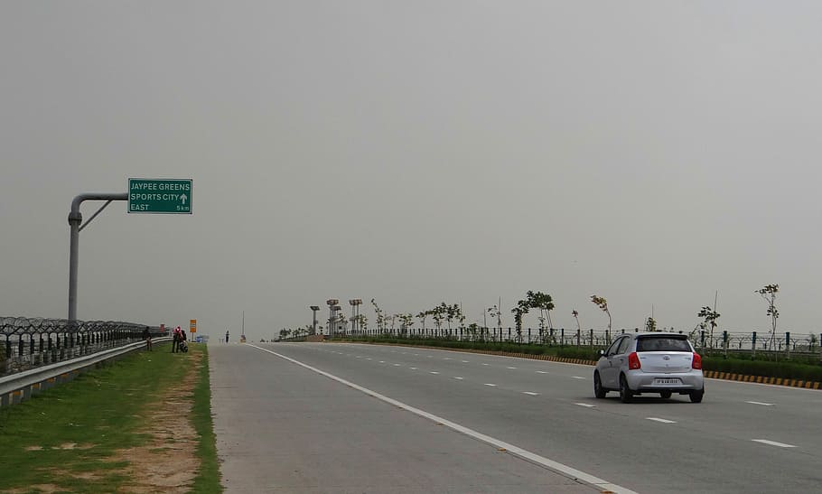 Empty Roads As People In India Under Lockdown Because Of Coronavirus