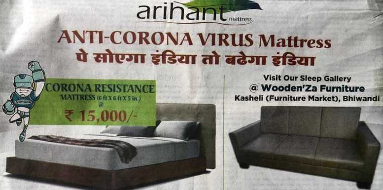 FIR Registered against Furniture Shop Owner For Spreading Misinformation on Coronavirus