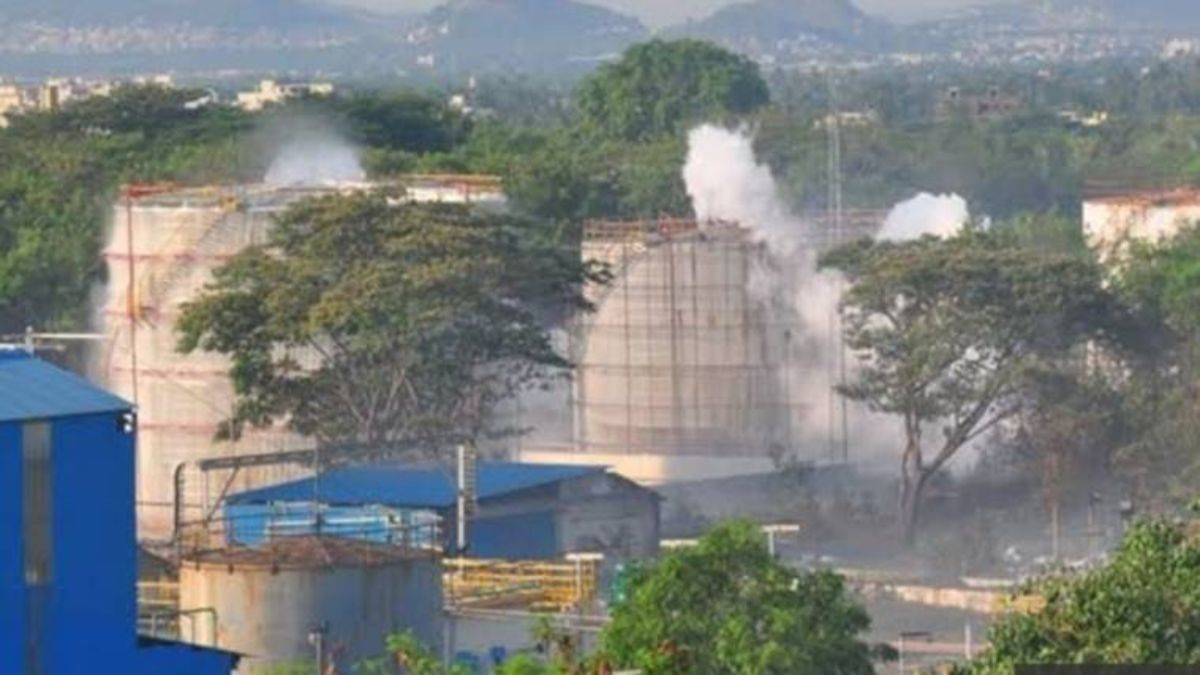 Gas Leakage In A Chemical Plant In Vizag