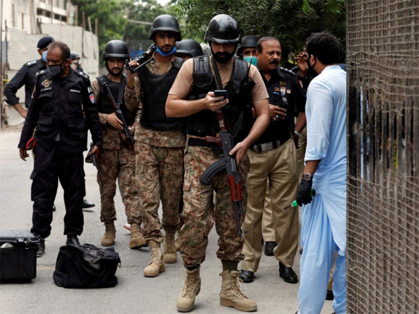 Pakistan Stock Exchange Attack, All Gunmen Shot Dead