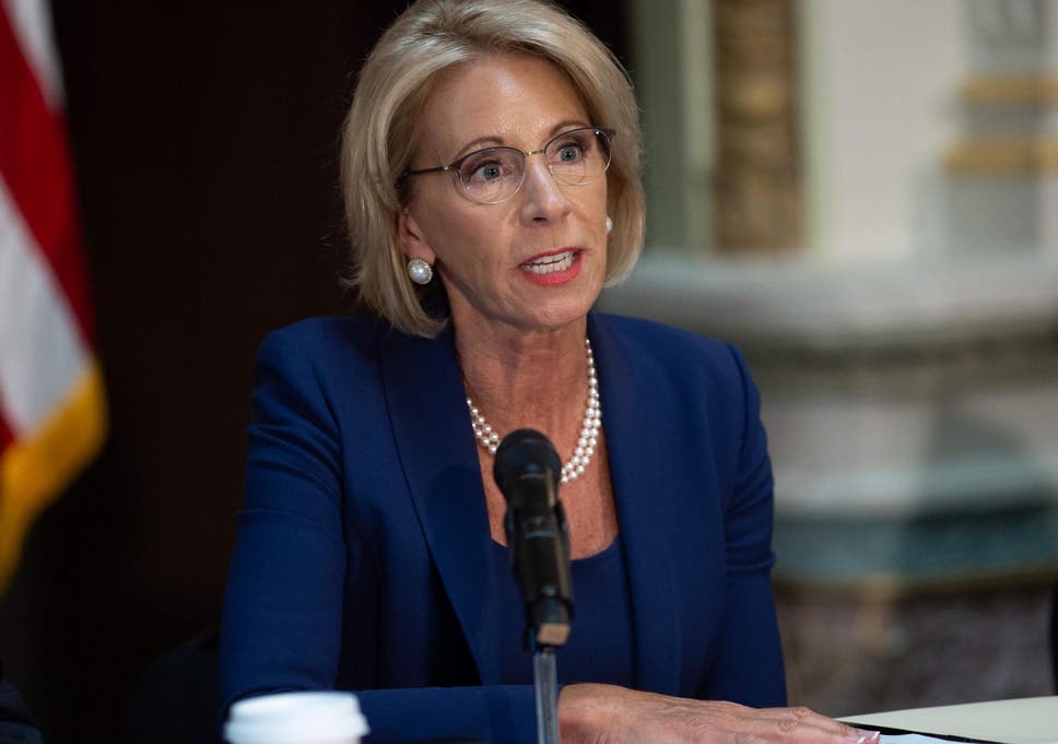 Betsy DeVos new student loan policy not gone well with AGs