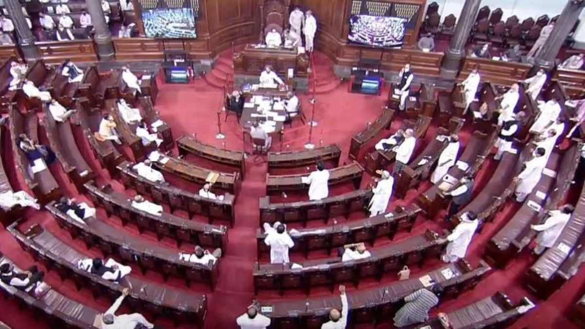 8 MPs Suspended From Rajya Sabha Over Causing Uproar On Farm Bills