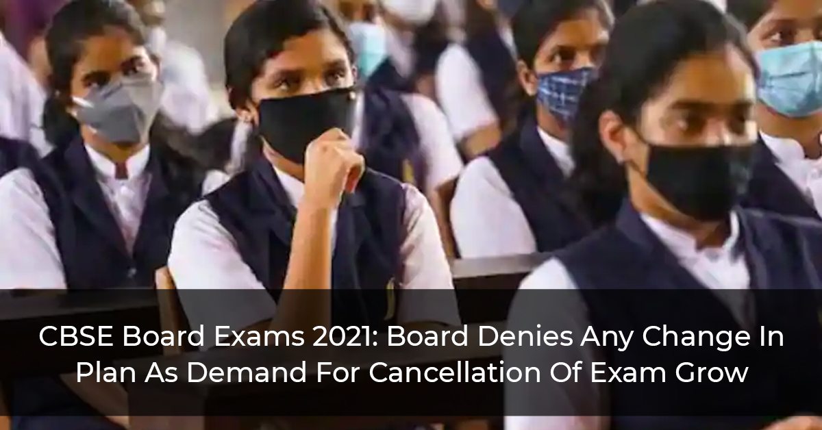 No Decision Yet On Postponing CBSE Exams