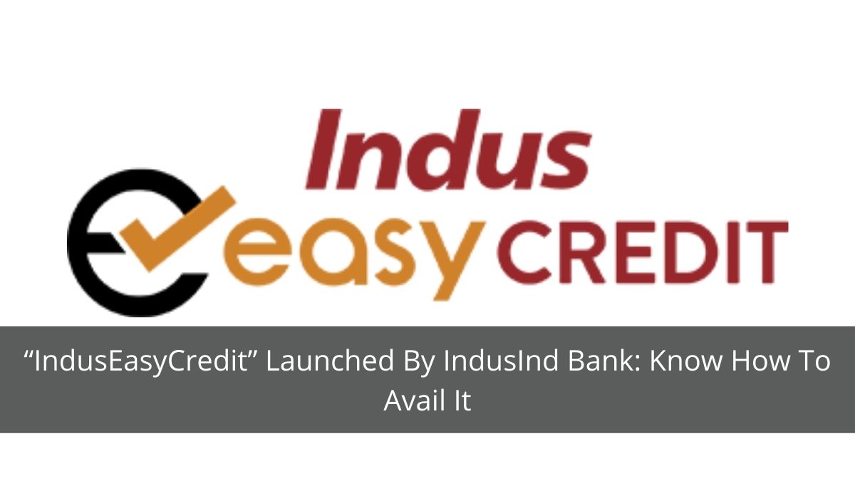 “IndusEasyCredit” Launched By IndusInd Bank Know How To Avail It