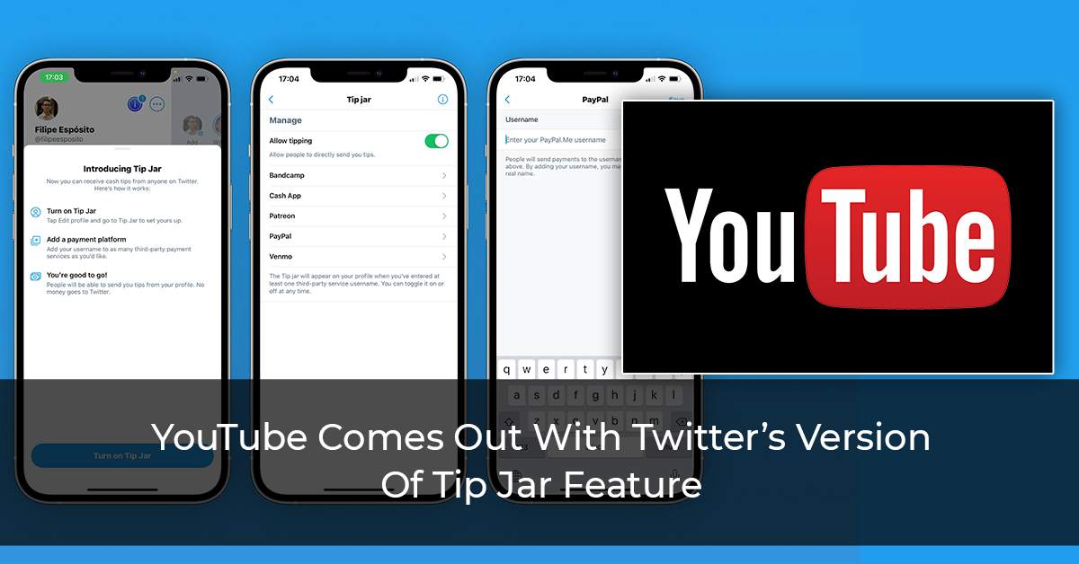YouTube’s Reply To Twitter’s Tip Jar Feature With Super Thanks