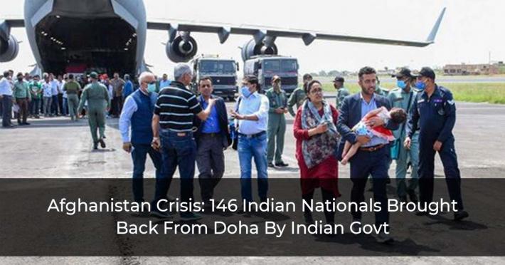 Afghanistan-Crisis--146-Indian-Nationals-Brought-Back-From-Doha-By-Indian-Govt