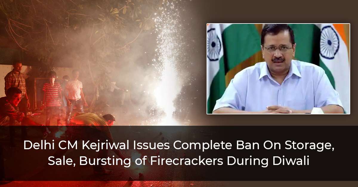 Delhi-CM-Kejriwal-Issues-Complete-Ban-On-Storage,-Sale,-Bursting-of-Firecrackers-During-Diwali