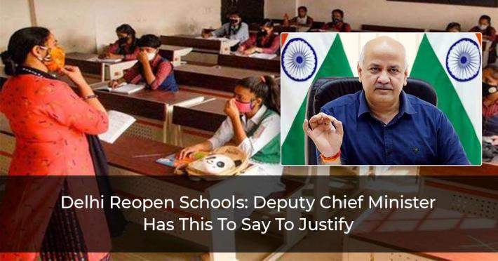Delhi Reopens School: Deputy CM Of Delhi Says “Knowledge Gap For A Generation If We Hadn't Reopened Schools”