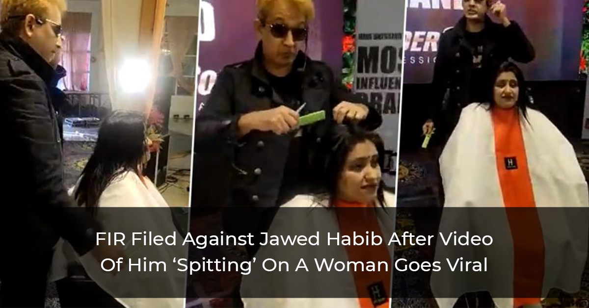 FIR Filed Against Jawed Habib After Video Of Him ‘Spitting’ On A Woman Goes Viral