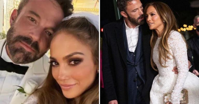 Jennifer Lopez And Ben Affleck Tie The Knot In Las Vegas