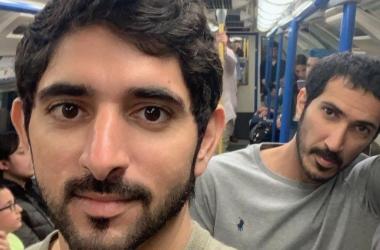 Dubai Crown Prince Travels In A London Tube And Goes Unnoticed; Shares Selfie