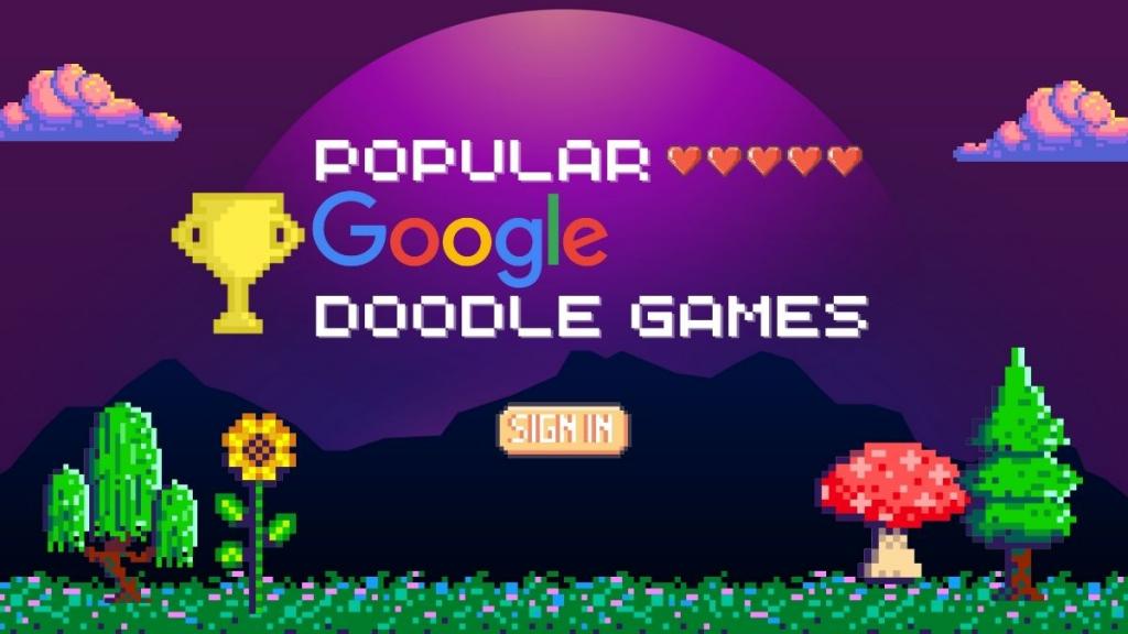 Popular Google Doodle Games 1024x576 