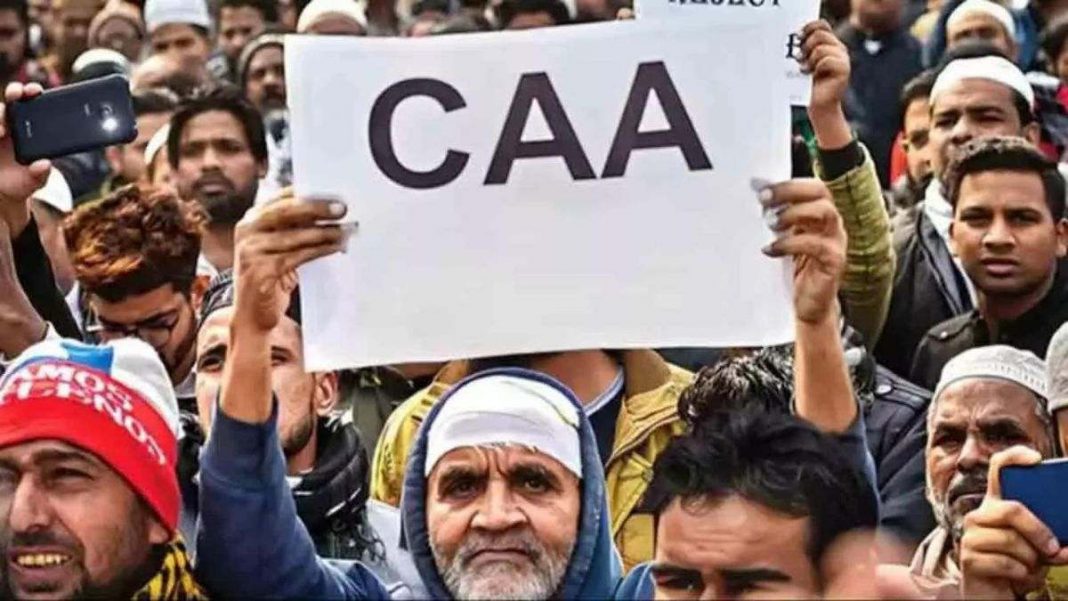 Implementation of the Citizenship Amendment Act CAA